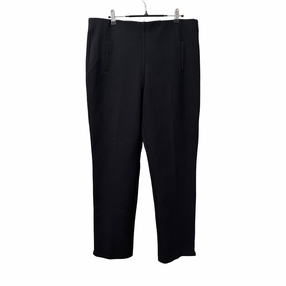 Chicos Womens So Slimming Juliet Ankle Pants Size 2/12 Black Career Workwear NEW